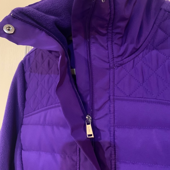 Lauren Active Ralph Lauren Purple Fleece Pullover sz S - Picture 4 of 6